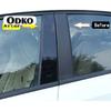 6PCS Fit For Skoda Fabia 2007 2008 2009 2011 2012 2013 2014 Gloss Black Pillar Posts Door Window Trim Sticker Cover Decoration