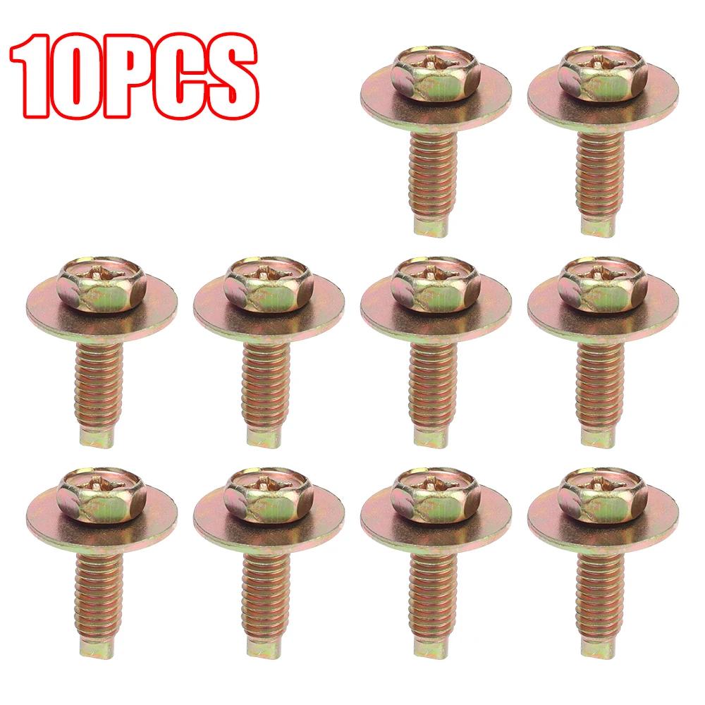 

Car Fender Bumper Body Bolt & U-nut Spring Clip Fastener Rivet Universal Engine Under Cover M4/M5 Screws Plastic Expansion Clip