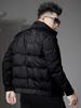 European Fashion Duck Down Cold-Proof Jacket for Men 2025 Winter New Style Hoodless Stand-Up Collar Warm Down Jacket for Men