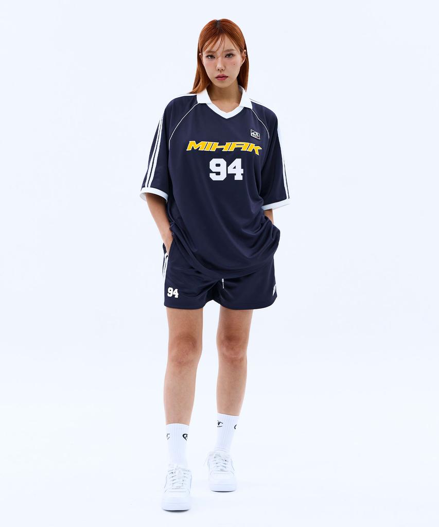 Mihag 94 Football Jersey T-Shirt (Navy)