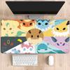 Mouse Pad Eevee Gaming Anime Hd Printing Kawaii Pc NonSlip Base Keyboard Overlock Office Mousepad Overlock Xxl Desk Mat