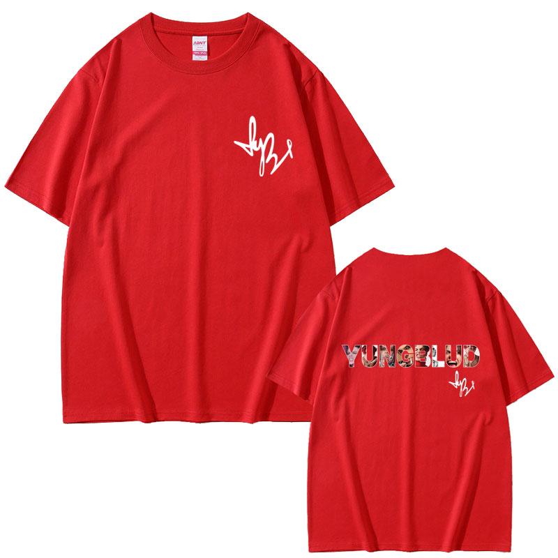Rocker Yungblud Music Album Cover Graphic Tshirt Summer Unisex Women Fashion Retro Rock Streetwear Male Gothic Oversized T Shirts