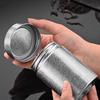 Draagbare Pure Titanium Thee Blik 260ml Grote Capaciteit Afgesloten Thee Bus Vochtbestendige Opbergdoos voor Thuis & Reizen