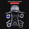 2Pcs Car LED Door Welcome Light For Volvo V40 V60 V90 XC40 XC60 XC90 S60 S90 Projector Logo Ghost Shadow Light Auto Accessories