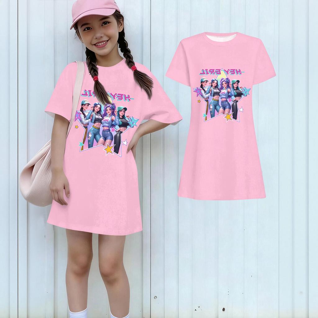 Children's Girls' Fashionable And Casual Sleeping Dress