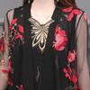 Summer Ethnic Style Embroidered Cardigan Jacket Women Large Size Thin Long Sun Protection Clothes Female Lace Shawl Coat 5XL