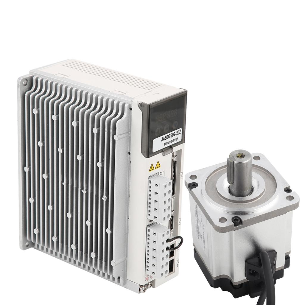 80mm 2.39Nm 3000rpm AC Servo Motor Driver Controller Kit 750W AC 220V
