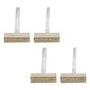 4PCS Schleifen Rad Abrichtwerkzeug T Form Handhled Diamant Rad Schleifen Abrichter