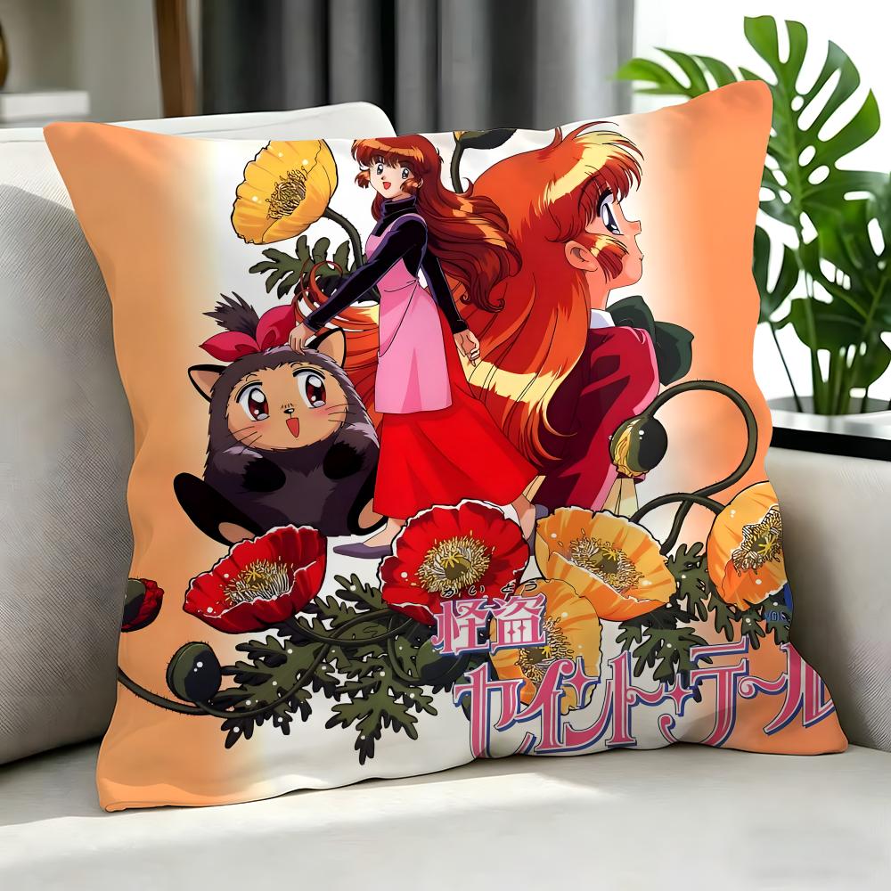 Anime Saint Tail Cushion Cover Cushion Cover Set Pcs X X X Pillowcase Decorative Sofa Home Decor