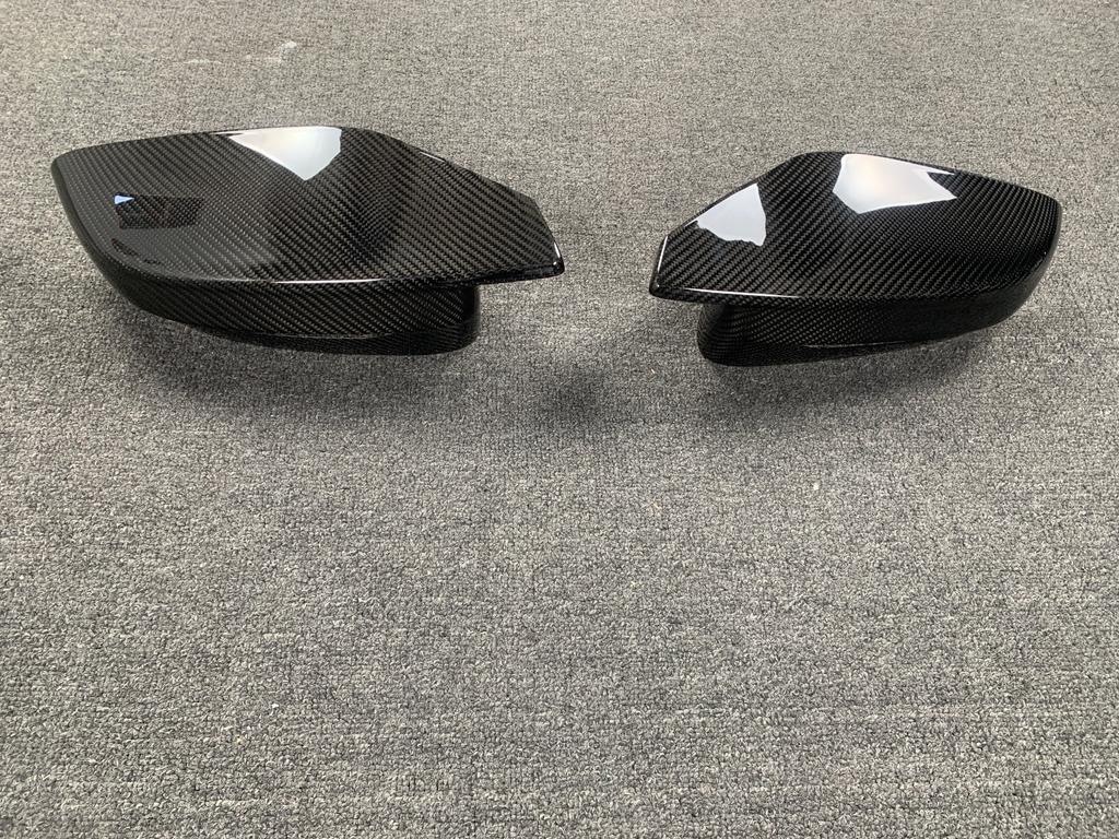 High Quality Dry Carbon Fiber Rear Mirror Housing Cover for BMW G80 G82 G87 M2 M3 M240 Side Mirror Shell Trim