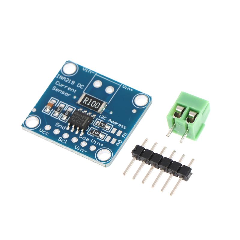 1/3/5Pcs Ina219 Module Blue Board Diy 3V-5V Iic I2C Mcu-219 Bidirectional Current Power Supply Monitoring Sensor Module