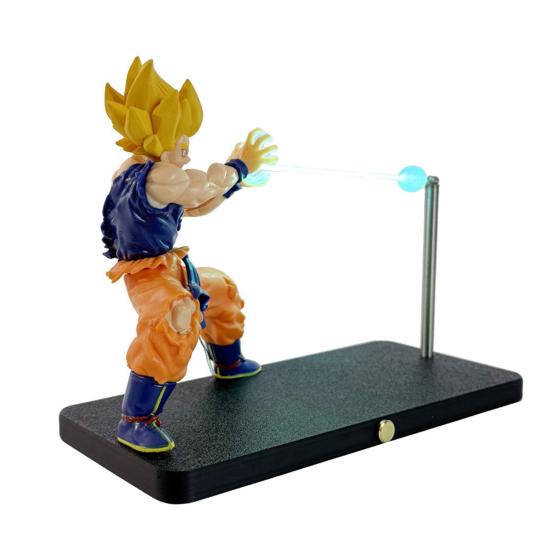 Noční lampička s motivem anime LED stolní lampička s magnetickým stojánkem Stmívatelná LED efekt vlny Dekorace noční lampička