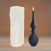 Striped Roman Column Cylinder Long Rod Candle Silicone Mold Spherical Ball Cylinder Resin Mold Striped Ball Cylinder Gypsum Mold