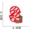 New Christmas Letter Embroidery Cloth Sticker Christmas Tree Towel Embroidery Patch Sticker Snowman Snowflake Computer Embroidery Chapter Boy