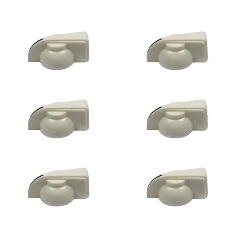 6 шт. Колпачки для ручек потенциометра Ручки для гитарного усилителя и педалей эффектов Большие ручки  Куриная голова  Аксессуары для гитары Долговечные белый