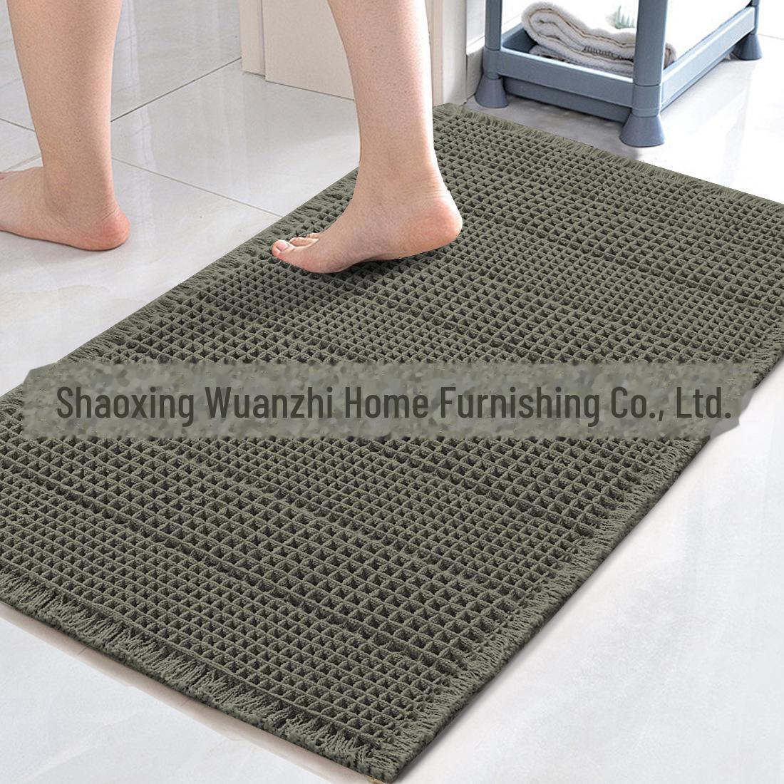 

Современные однотонные нескользящие впитывающие вафельные коврики для ванной 24x36 inches оливковое зеленый