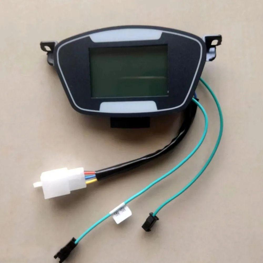 1 stk. Displaytilbehør E-sykkel Scooter LCD-skjerm 48-72V Motorsykkel Kontrollpanel