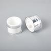 15G 30G 50G Kosmetiktiegel Acryl Creme Nachfüllbare Dosen Vakuumflasche Press-Stil Cremetiegel Fläschchen Airless Kosmetikbehälter