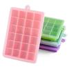 Silicone Ice Cube Trays with Lids: 15-grid & 24-grid Food-Grade Molds 