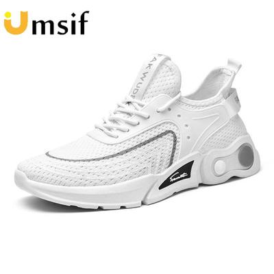 New Summer Men's and Women's Same Style Couple Sneakers Front Lace-Up Low Top Round Toe Breathable Sneakers