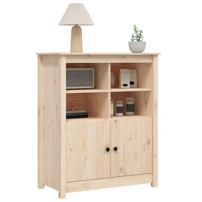 821512 vidaXL Buffet 83x41,5x100 Cm Solid Pine Wood