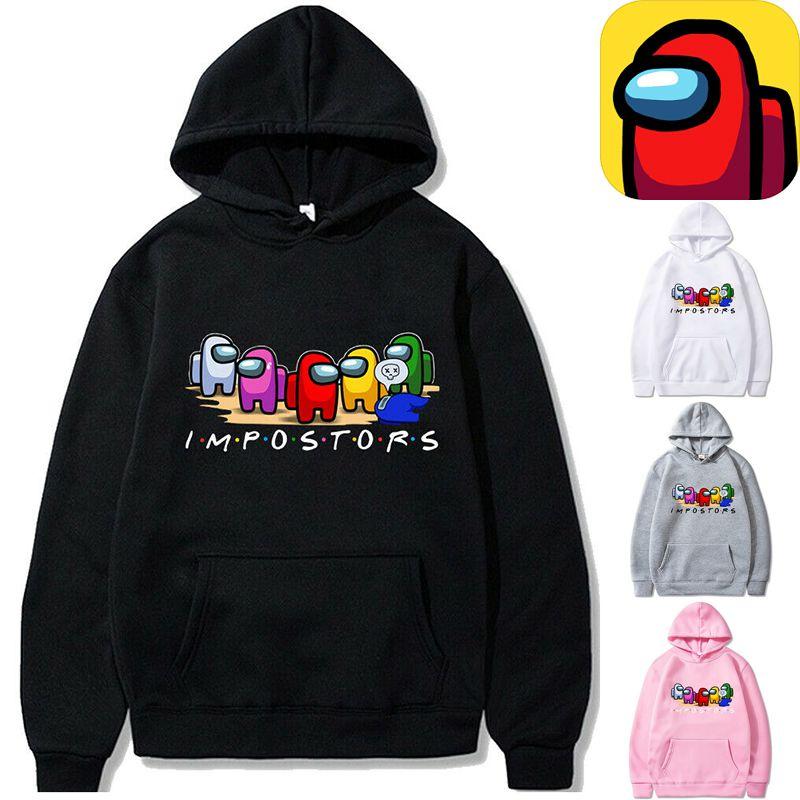 Impostor Mens Hoodies Graphic Anime Cartoon Sweatshirt Hip Hoodie Hop