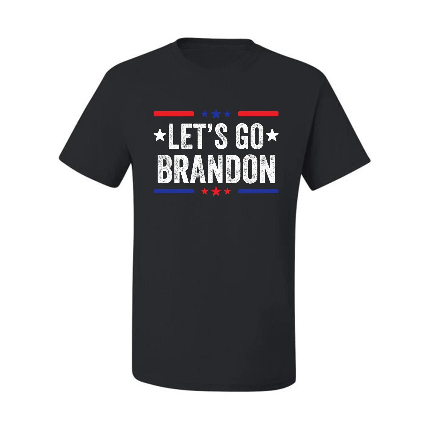 Lets Go Brandon Conservative Political Men Graphic T- Shirt 2XL