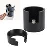 Coffee Portafilter Holder with Dosing Funnel 58mm Aluminum Alloy Round Coffee Machine Portafilter Tamping Stand for Home Bar