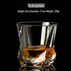 Octagonal KTV Beer Mug - Thickened Creative Crystal Whiskey Glass for Spirits