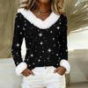 Long Sleeve Shirts For Women Cute Tops Christmas Prints Tees Blouses Casual Plus Size Basic Tops Pullover