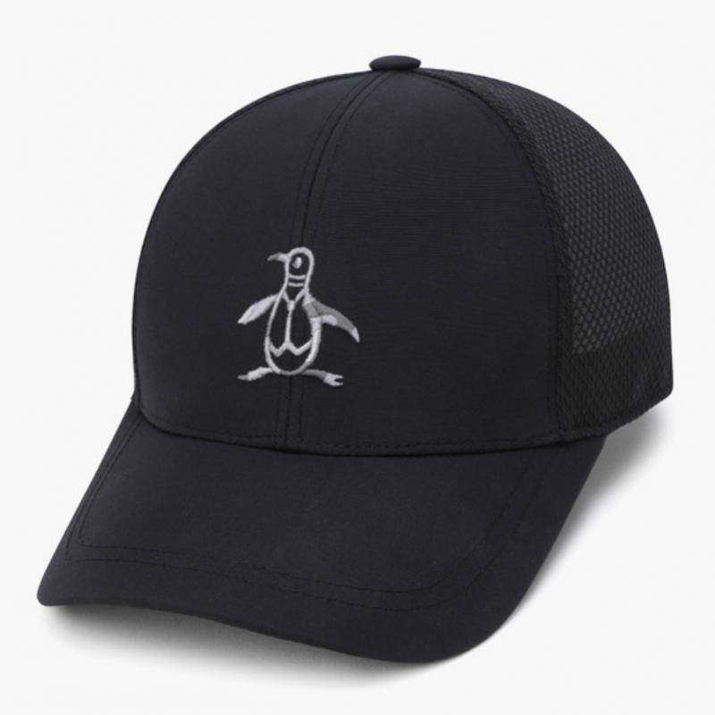 MunSingwear Men S Penguin Logo meSh Cap Black Mq321mcp74
