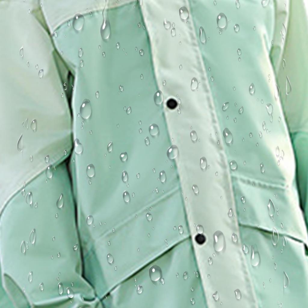 Raincoat for Top and Bottom Rain for Girls and Raincoat for Elastic Compatible with School Transparent High for for Rain for Field Rainy with Mobile 3