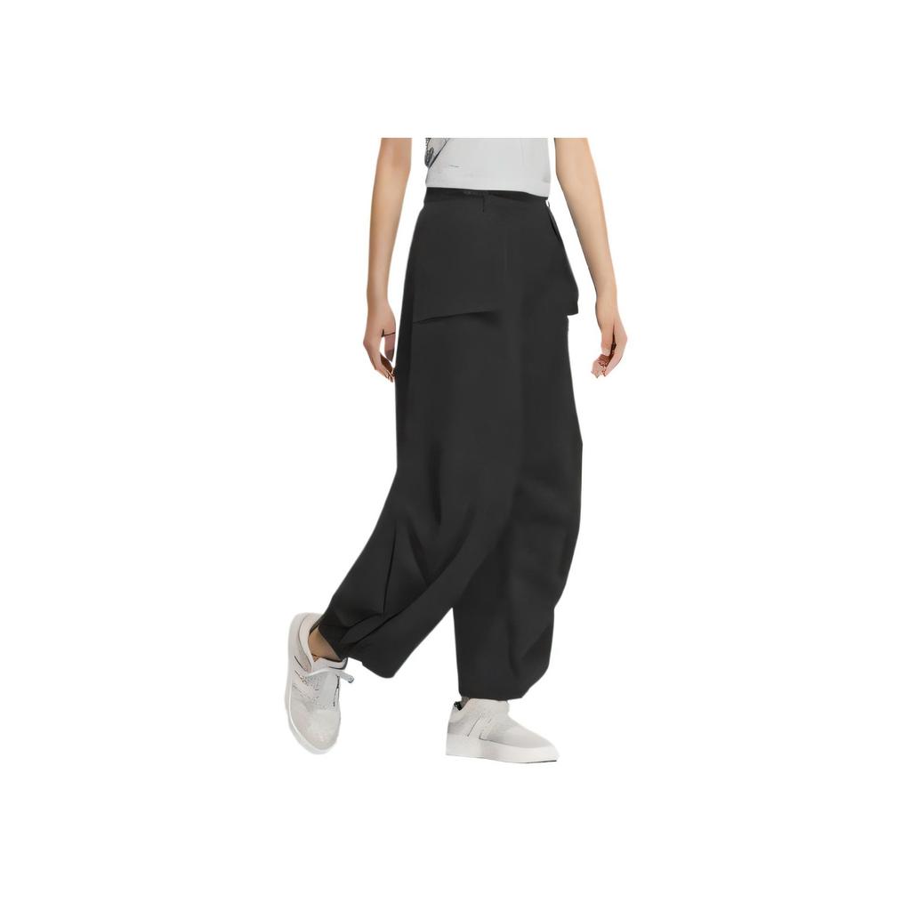 Adidas Comfortable Breathable Soft Skin-Friendly Casual Pants Women Bottoms Black JZ2171