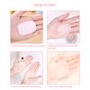Travel Portable Disposable Soap Flakes with Storage Box Container 20Pcs Soap Papers Scented Foaming