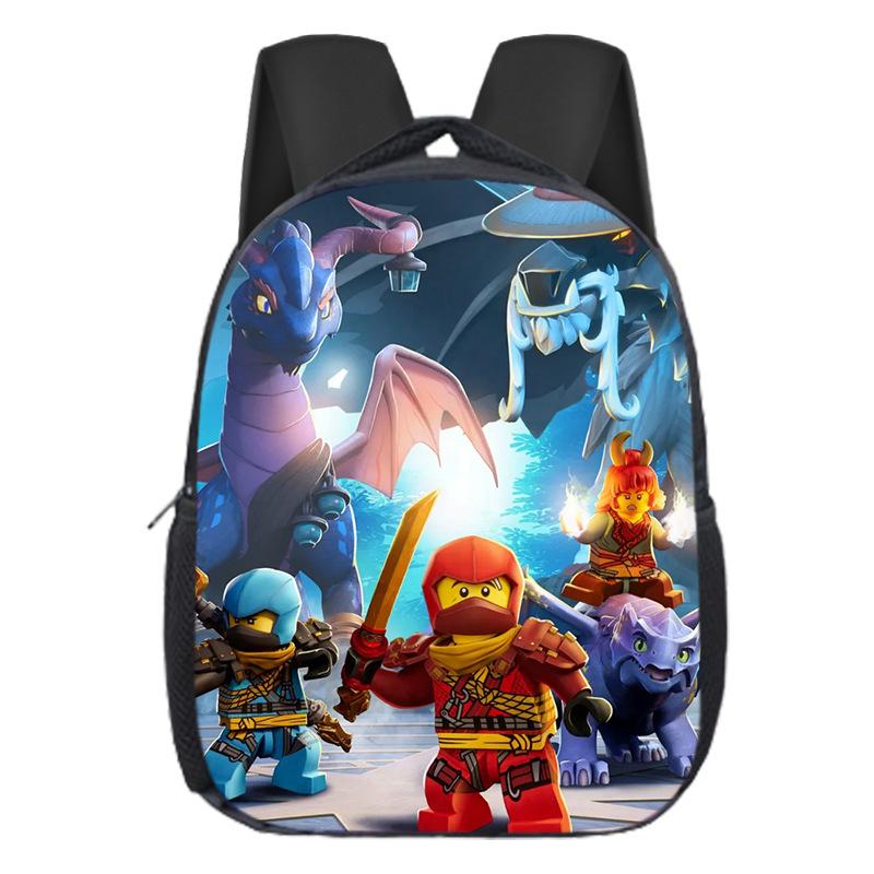 Cute Children'S Schoolbag Diy Cartoon Animation Kindergarten Backpack Burden Reduction Schoolbag