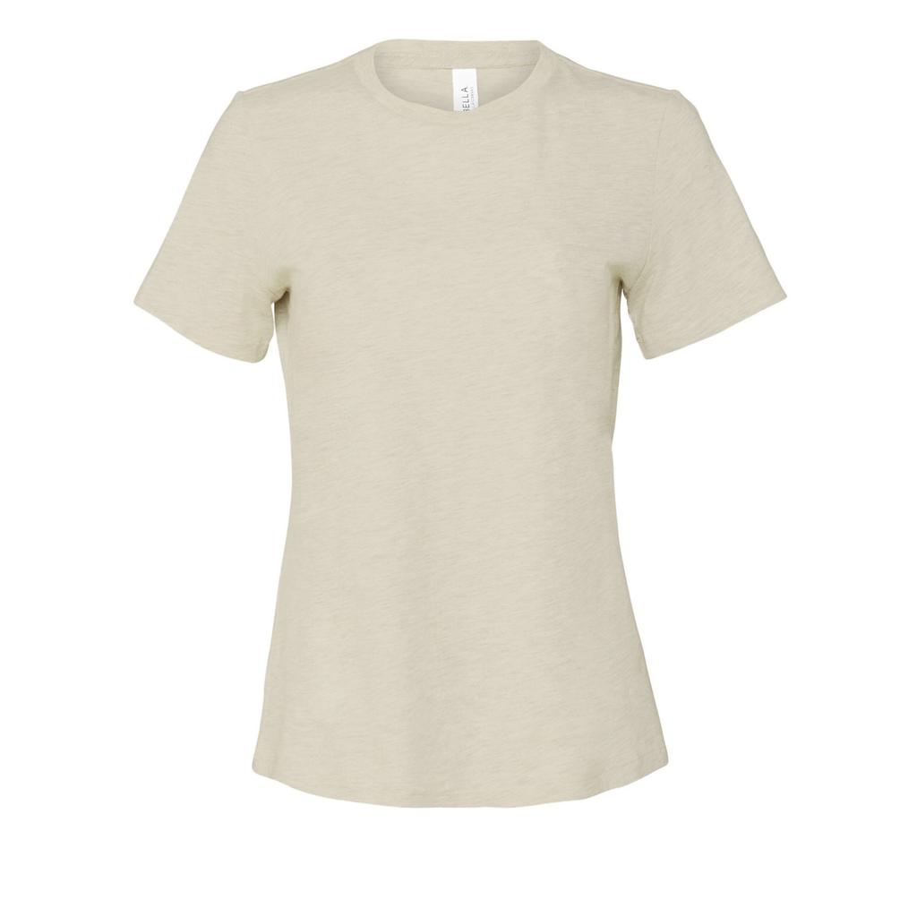 Bella + Canvas Womens/Ladies CVC Jersey Relaxed Fit Short-Sleeved T-Shirt