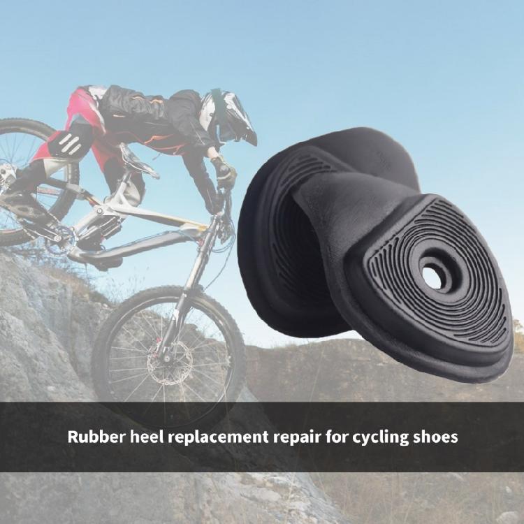 Nonslip Bicycles Shoe Heel Repair Tear Resistant Biking Shoe Heel Patches For Cycling Rubber Heel Repair Replacement