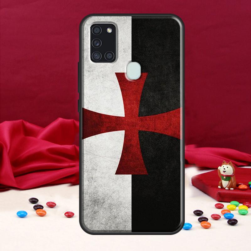 

Templar Knight For Samsung Galaxy A34 A54 A14 A52 A32 A22 A12 A13 A53 A11 A51 A71 A50 Phone Case Samsung A13 4G
