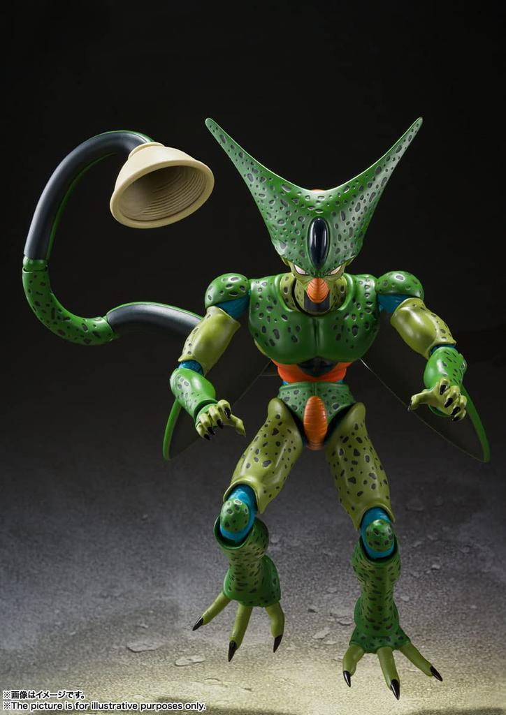 TAMASHII NATIONS S.H.Figuarts Dragon Ball Z Cell First Form (Resale Version) Approx. 170mm