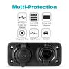 12V Dual USB Car Cigarette Lighter Socket Splitter 12V Charger Power Adapter Outlet Accessories New Arrive
