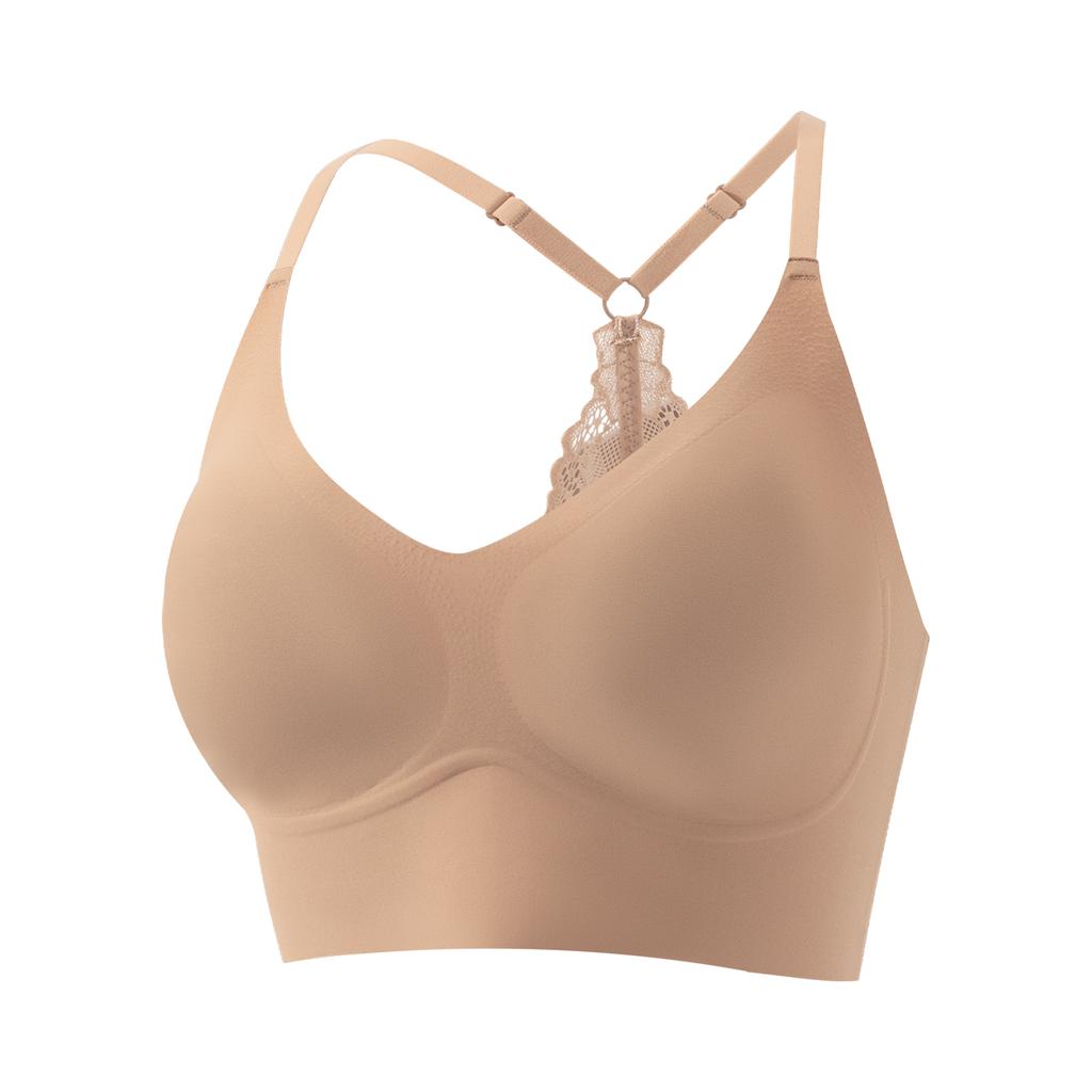 Women's Seamless Underwear Gathers Comfortable Thin And Beautiful Back Bra