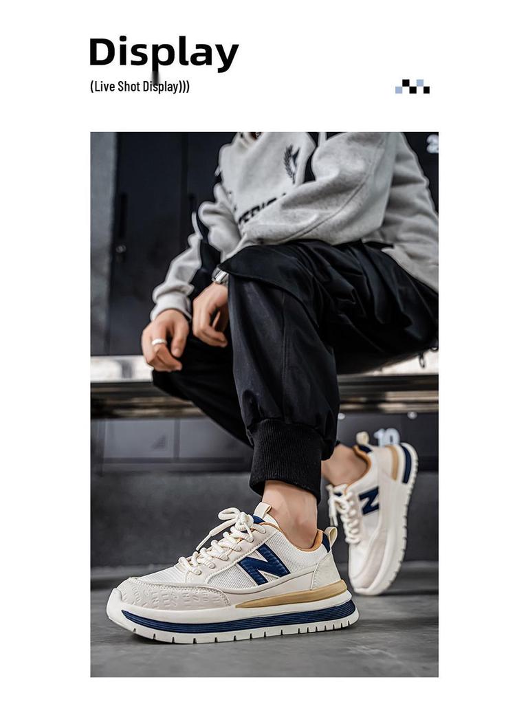 Univerzální pánské nízké ležérní tenisky Haoxin – Pohodlná módní obuv