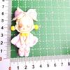 Large Cute Princess Dress Cream Glue DIY Resin Accessories for Hair Clip & Magnet Ornament