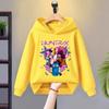 2025 Kpop Witch-hunting Team-themed Hoodie with Cute and Magical Element Prints, Soft and Skin-friendly Trendy Children's Top