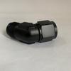 2PCS car repair joint end joint internal thread to external thread pneumatic push lock rotary joint 45 ° 90 ° AN4-12 Connector