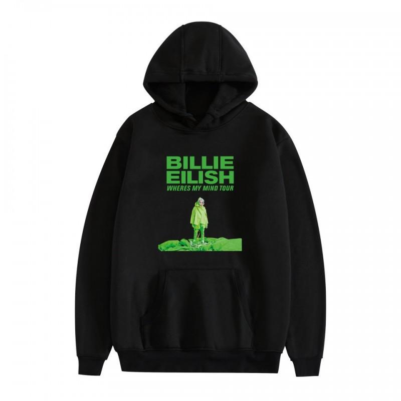 Unisex Oversized Hoodie With Graphic Print Billie Eilish Inspired Streetwear Sweatshirt Teens Adults