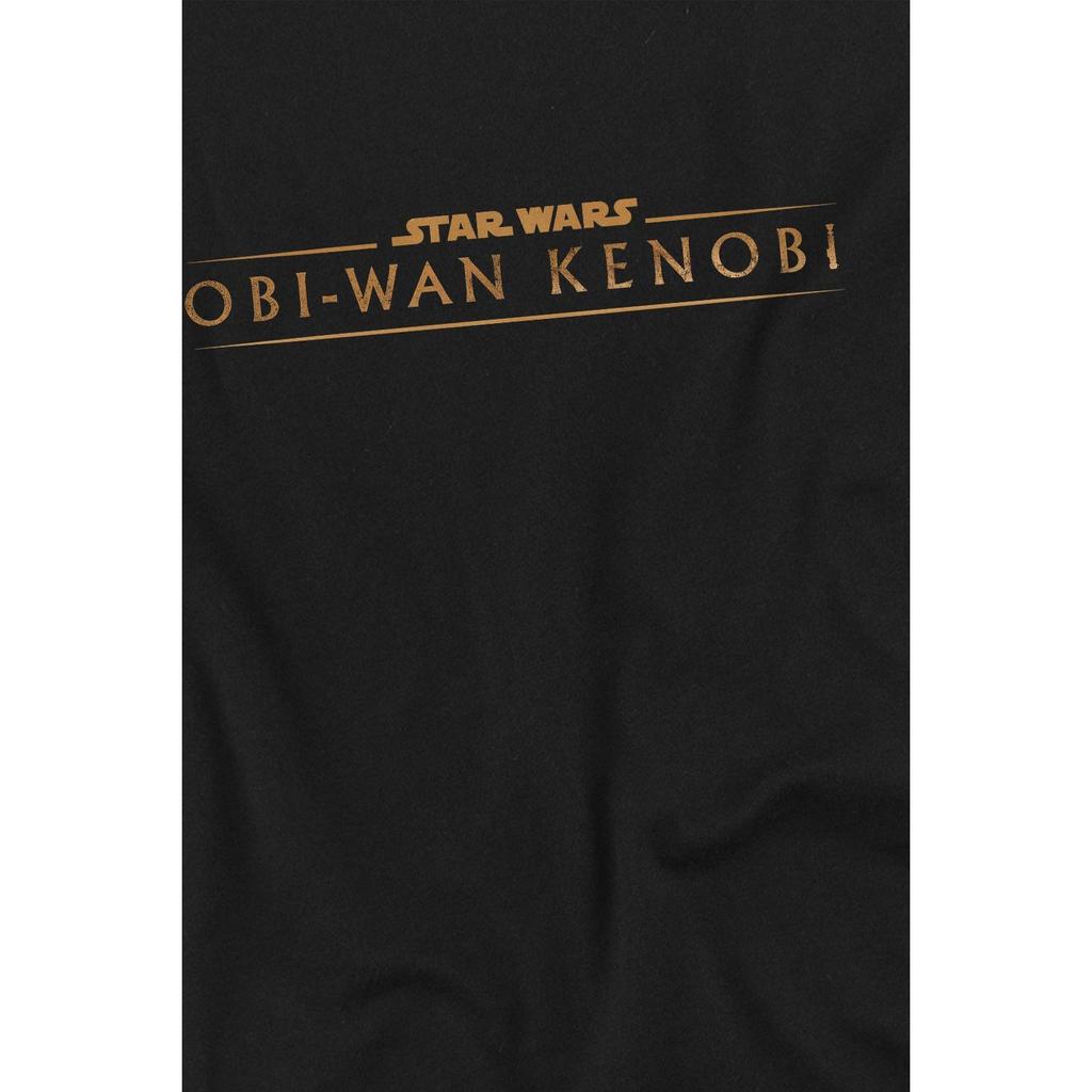 Star Wars Mens Obi Wan Kenobi Logo T-Shirt
