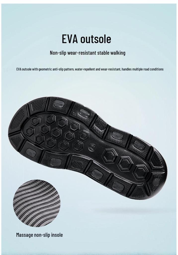 Men's Plus Size Outdoor Beach Sandals 2025 - Casual Fashion Flip-Flops for Summer