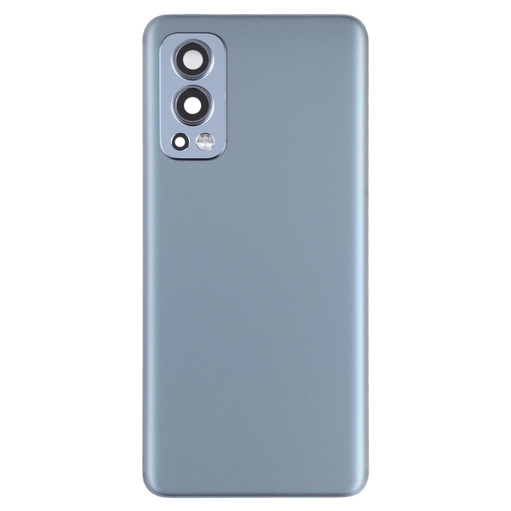 Battery Back Cover for OnePlus Nord/Nord 2 with Camera Lens Cover Phone Rear Housing Case Replacement