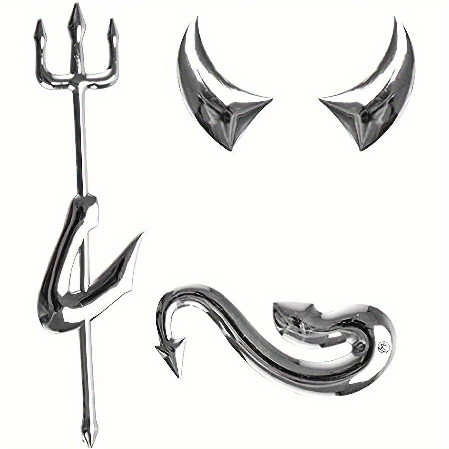 

Симпатичный 3D ПВХ Маленький Дьявол Стиль Демон Наклейка на машину Авто Эмблема автомобиля Наклейка Украшение 1pc